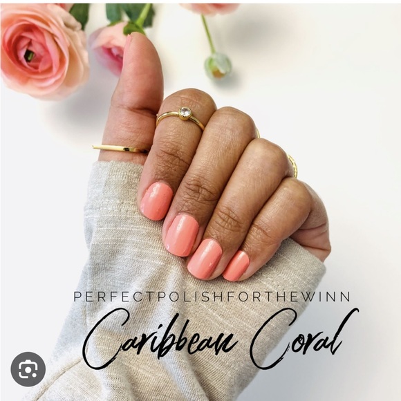 *Retired* Color Street: Caribbean Coral | Spring Summer Tropical Pink Orange - Picture 6 of 12